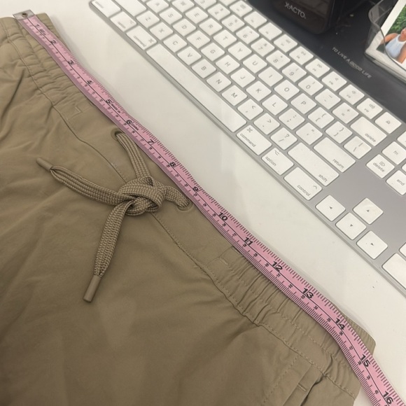 Eddie Bauer Women Tulip Hem Tan Skort S Drawstring Pockets Short Elastic Waist - Picture 9 of 10